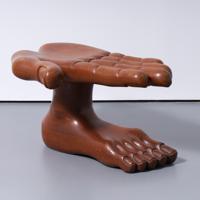 Pedro Friedeberg HAND FOOT Stool , Coffee Table - Sold for $9,600 on 05-16-2026 (Lot 51).jpg